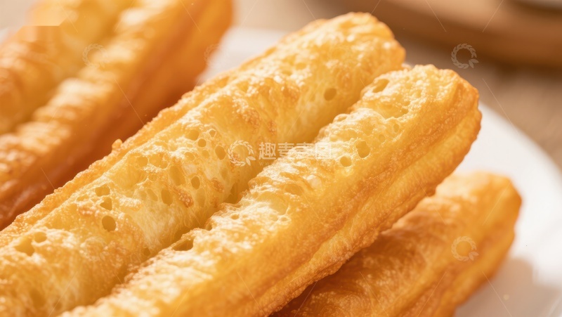 高清大图下载【趣麦麦图】金黄酥脆的油条