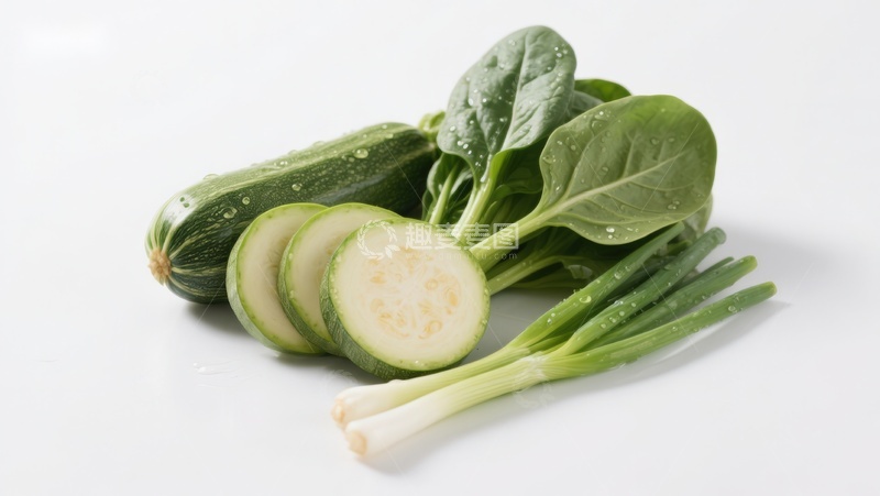 高清大图下载【趣麦麦图】新鲜蔬菜组合特写