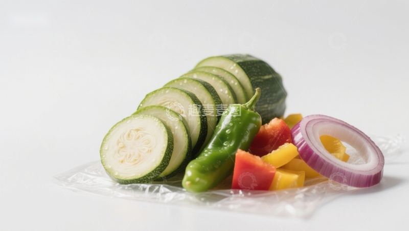 高清大图下载【趣麦麦图】切片蔬菜静物展示