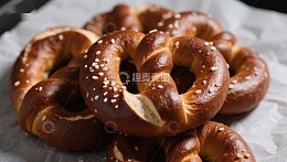 金黄酥脆的椒盐卷饼