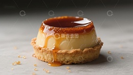 焦糖布丁挞，甜蜜诱人