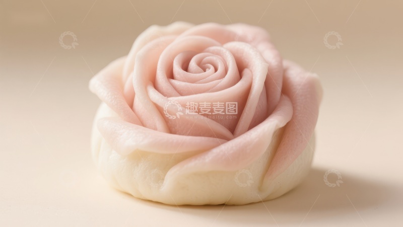 高清大图下载【趣麦麦图】精致粉色玫瑰花造型