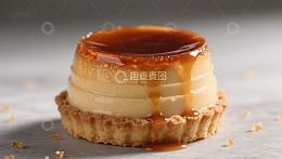 焦糖布丁挞，甜蜜诱人