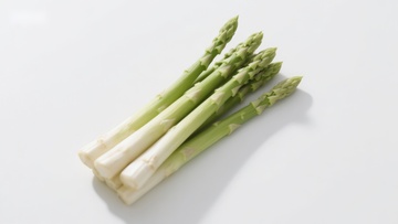 新鲜芦笋特写