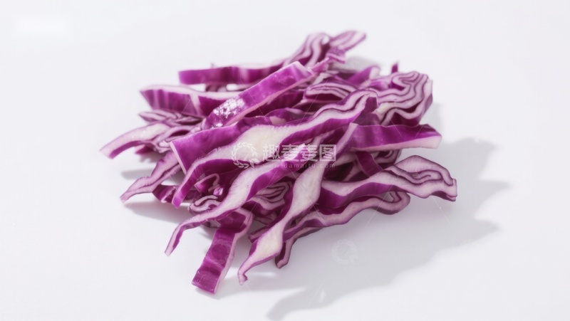 高清大图下载【趣麦麦图】切好的紫甘蓝