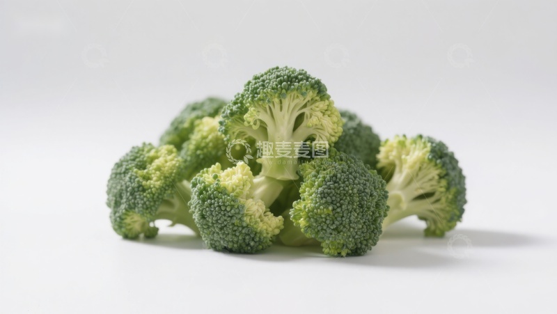 高清大图下载【趣麦麦图】新鲜西兰花特写