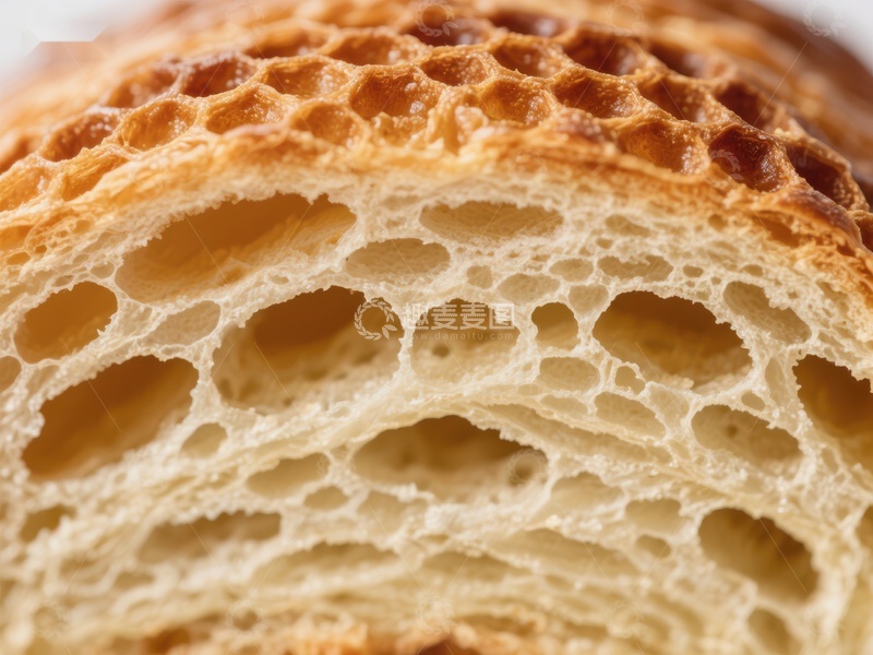 高清大图下载【趣麦麦图】面包内部结构特写