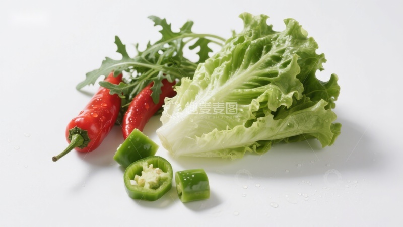 高清大图下载【趣麦麦图】新鲜蔬菜静物展示