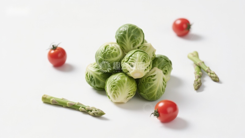 高清大图下载【趣麦麦图】新鲜蔬菜组合静物