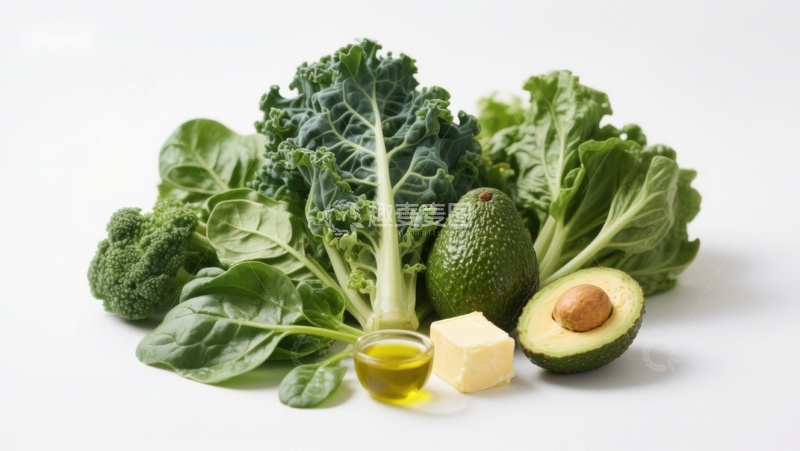 高清大图下载【趣麦麦图】新鲜蔬菜与健康食材组合