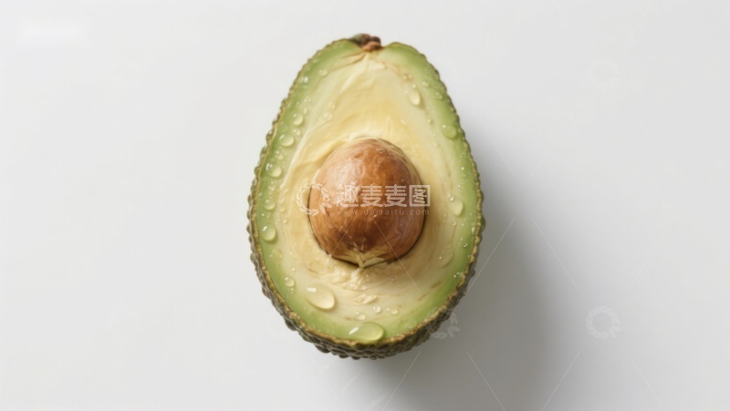 高清大图下载【趣麦麦图】切开的牛油果特写