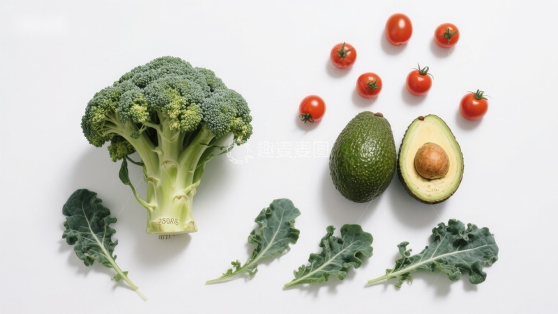 高清大图下载【趣麦麦图】新鲜蔬菜与水果静物摆拍