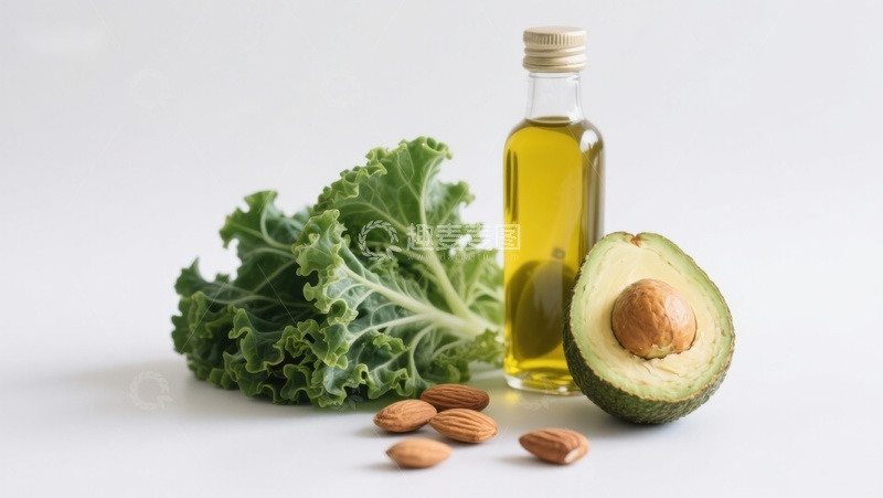 高清大图下载【趣麦麦图】健康食材组合展示