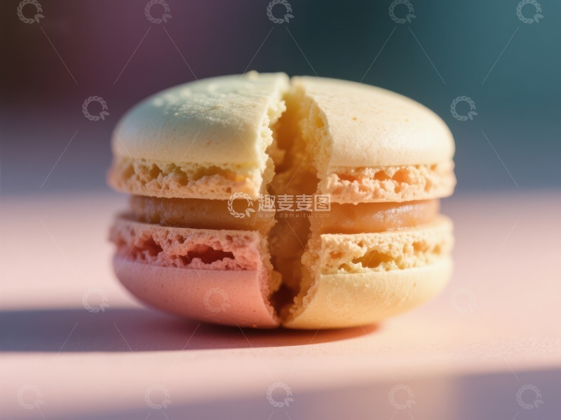 高清大图下载【趣麦麦图】精致马卡龙的美味层次