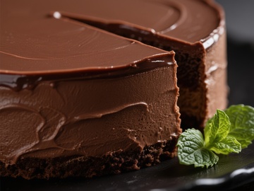 浓郁巧克力慕斯蛋糕