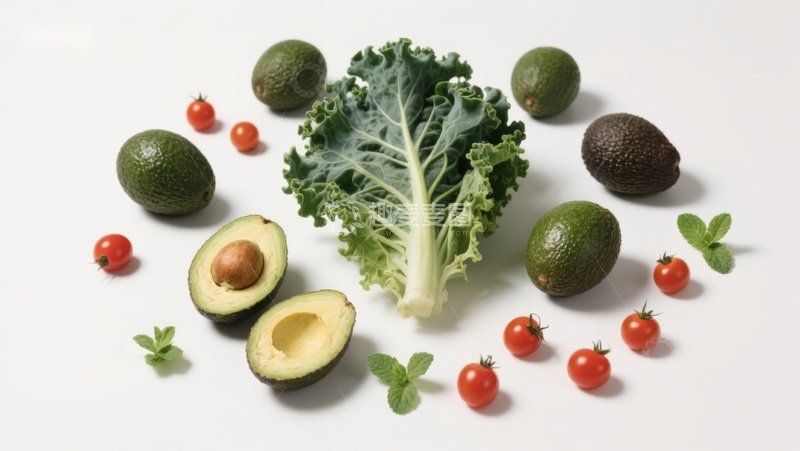 高清大图下载【趣麦麦图】新鲜蔬菜与水果静物摆拍