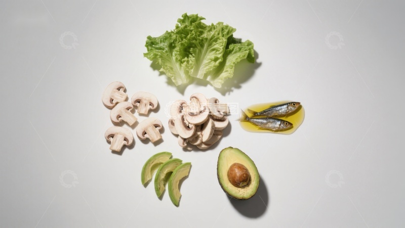 高清大图下载【趣麦麦图】新鲜食材组合摆拍