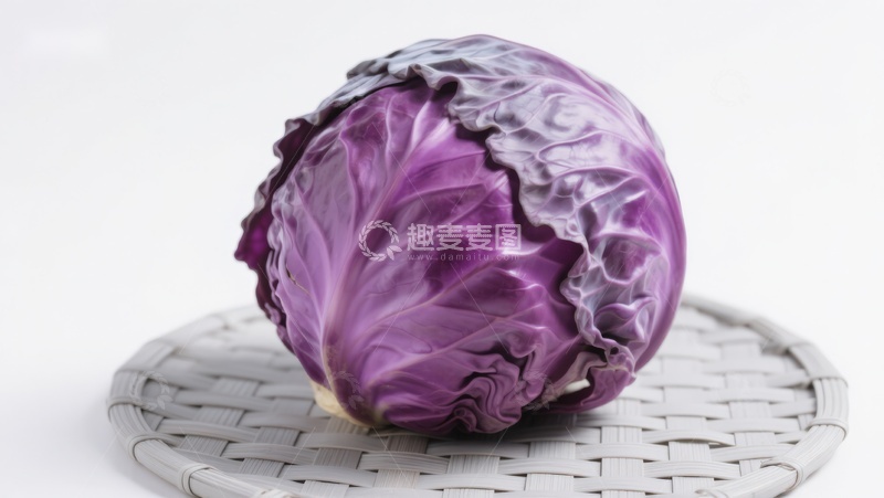 高清大图下载【趣麦麦图】紫甘蓝静物特写