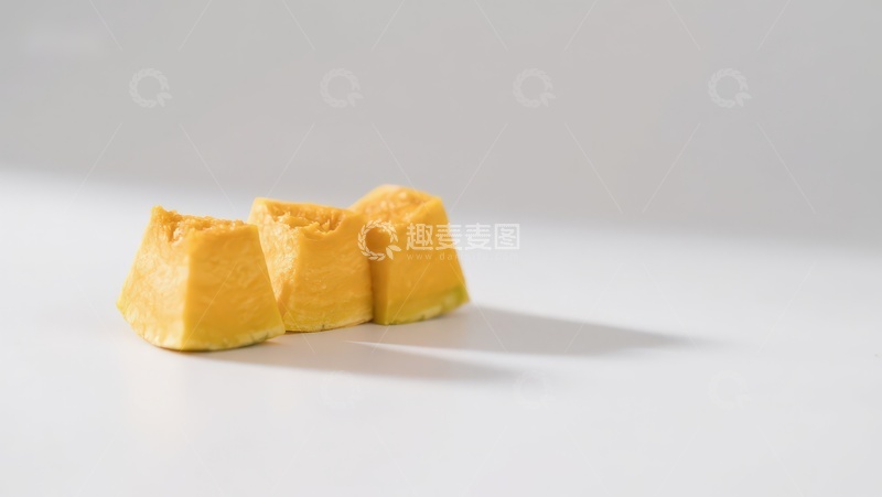 高清大图下载【趣麦麦图】切块的南瓜静物