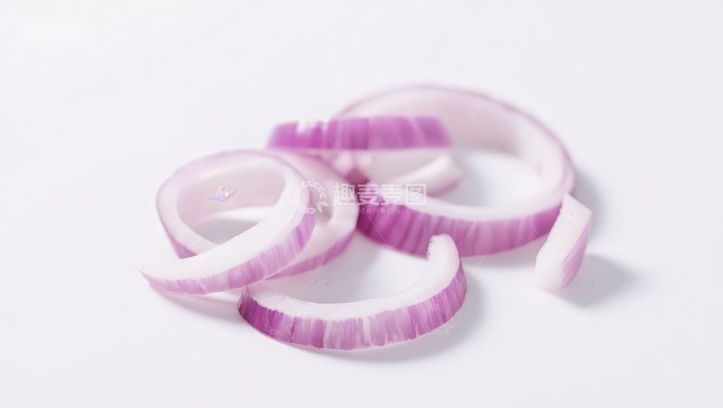 高清大图下载【趣麦麦图】切片的紫洋葱