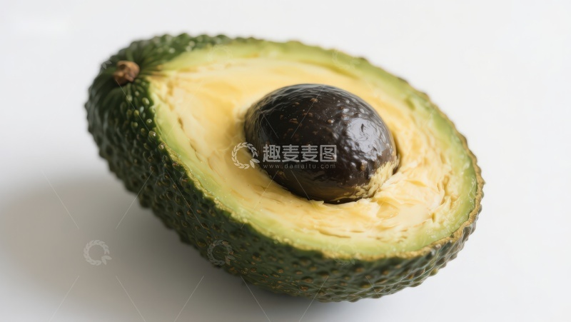 高清大图下载【趣麦麦图】切开的牛油果特写