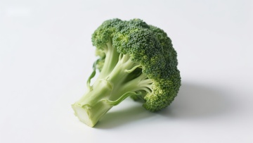 新鲜西兰花特写