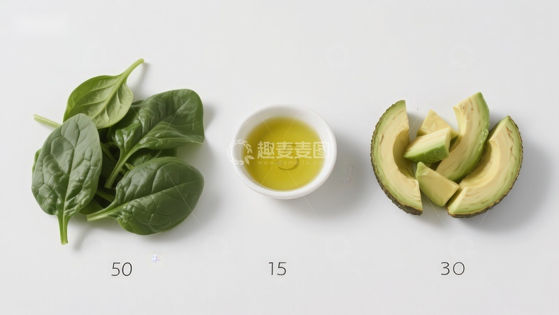 高清大图下载【趣麦麦图】新鲜蔬菜与橄榄油摆拍