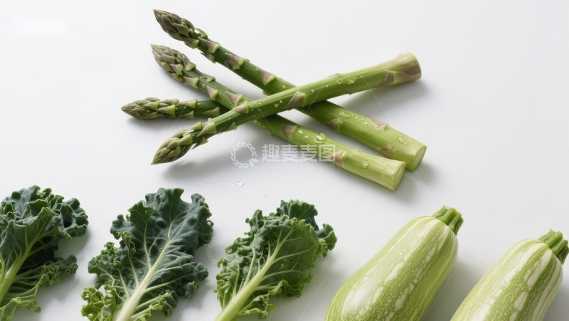 高清大图下载【趣麦麦图】新鲜蔬菜组合特写