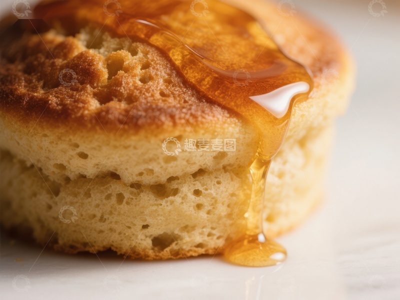 高清大图下载【趣麦麦图】热腾腾的煎饼淋上蜂蜜