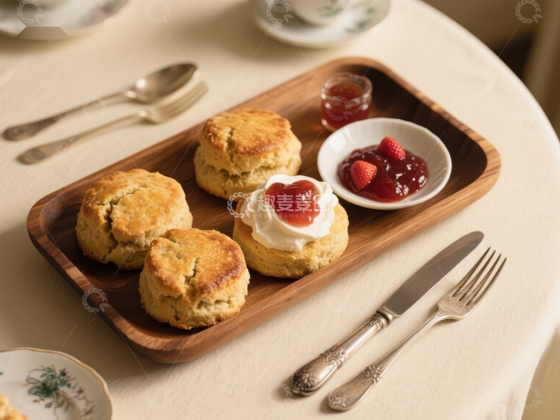 高清大图下载【趣麦麦图】英式下午茶点心摆盘