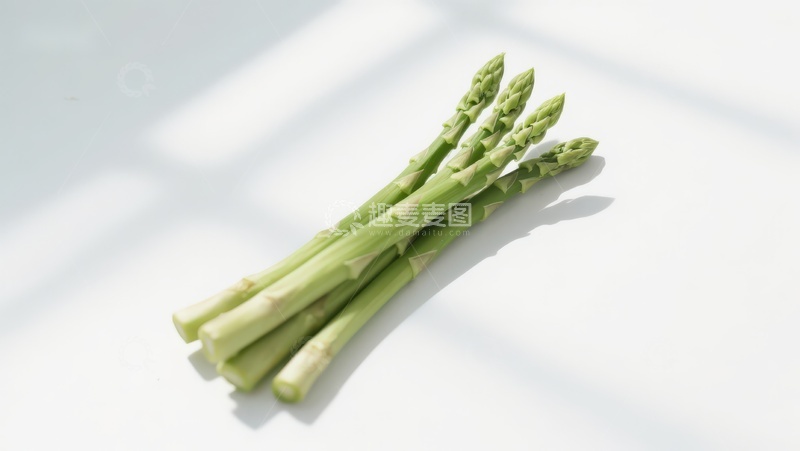 高清大图下载【趣麦麦图】新鲜芦笋静物特写