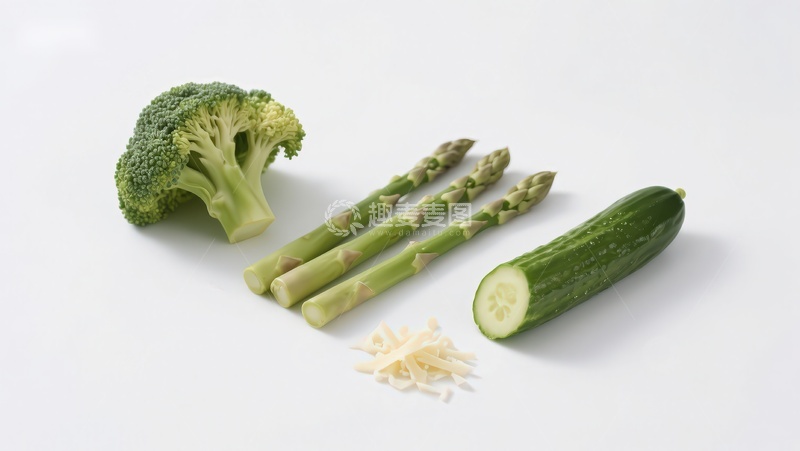 高清大图下载【趣麦麦图】新鲜蔬菜与奶酪组合