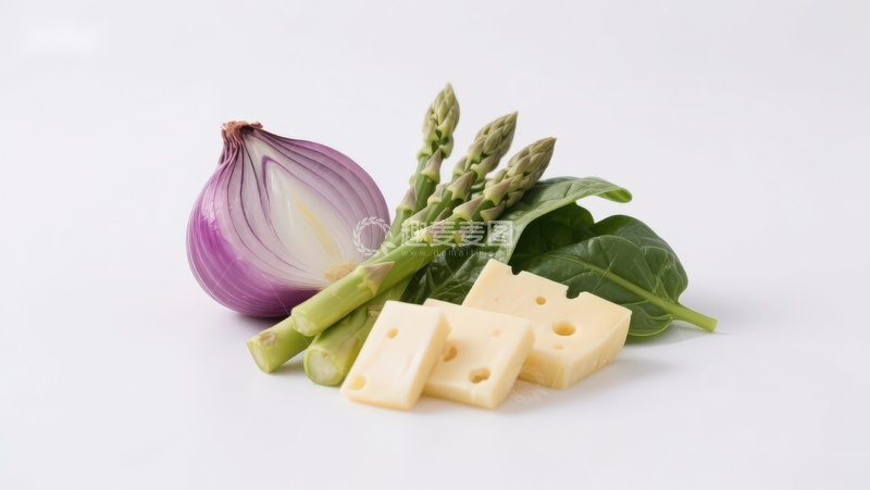 高清大图下载【趣麦麦图】蔬菜与奶酪静物组合
