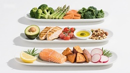 健康食材摆盘展示