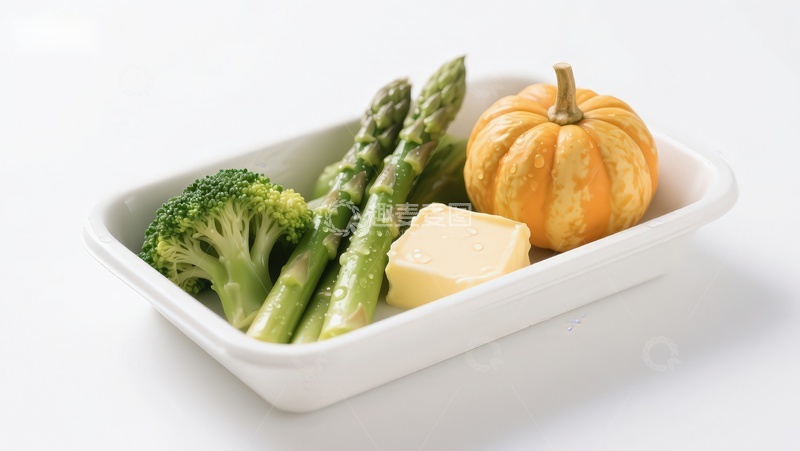 高清大图下载【趣麦麦图】蔬菜与奶酪摆盘