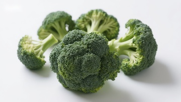 新鲜西兰花特写