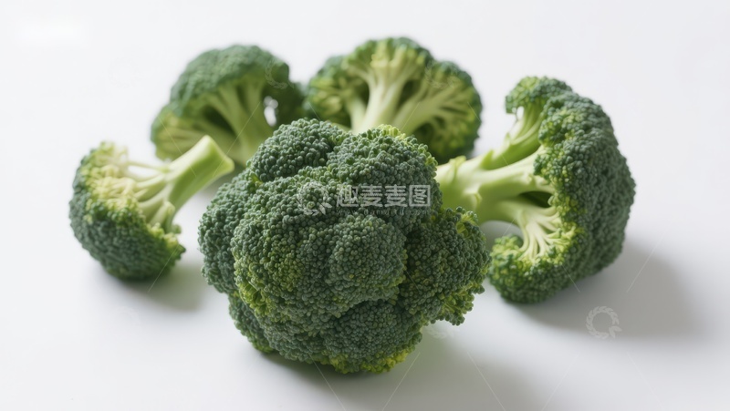 高清大图下载【趣麦麦图】新鲜西兰花特写