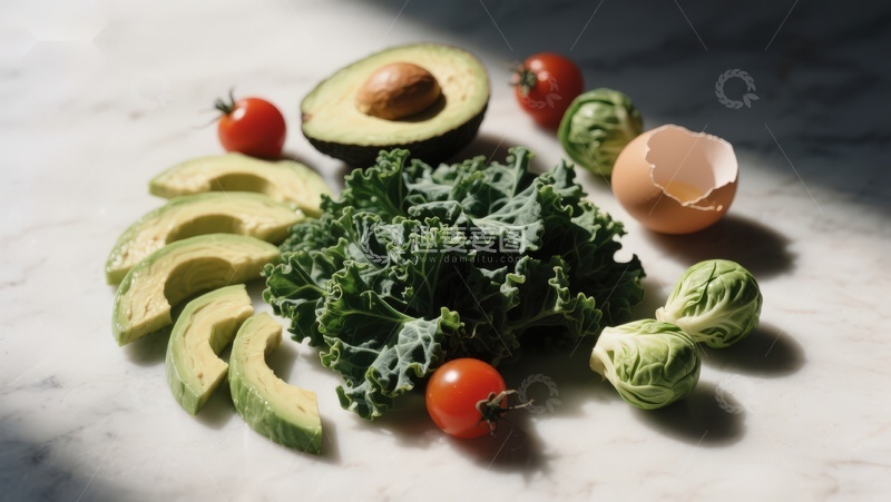 高清大图下载【趣麦麦图】新鲜蔬菜与食材摆拍