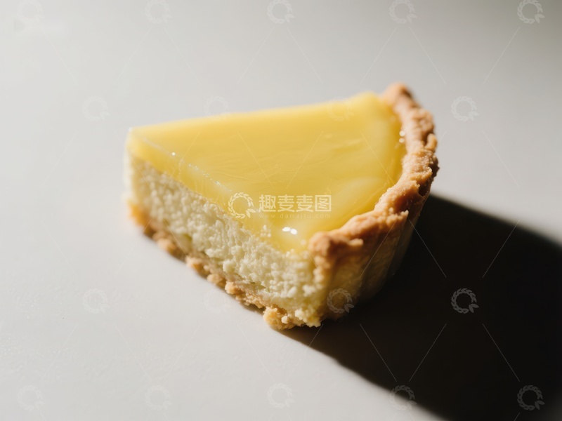 高清大图下载【趣麦麦图】柠檬挞片的特写