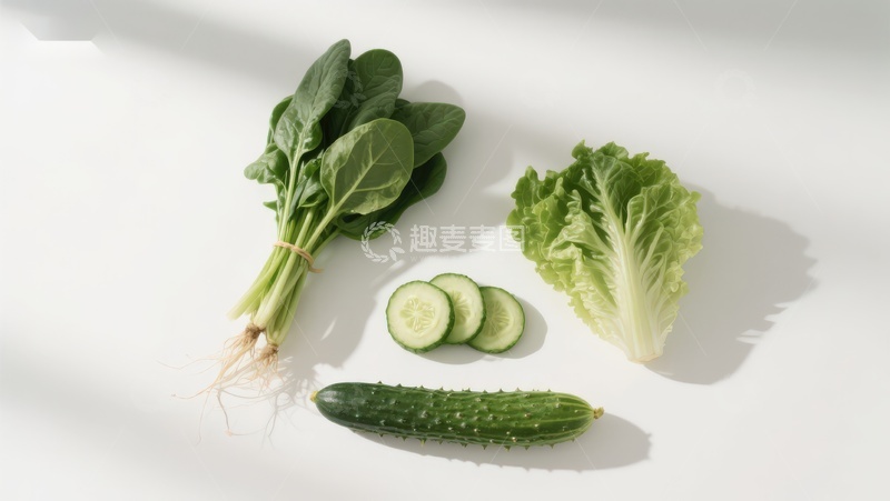 高清大图下载【趣麦麦图】新鲜蔬菜静物展示