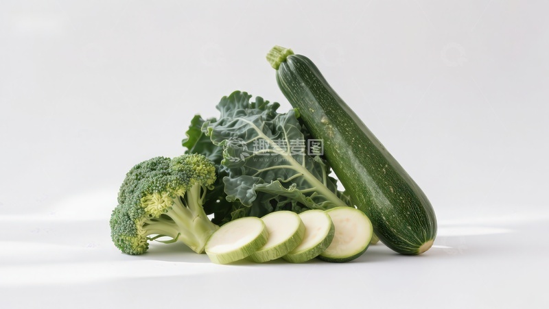 高清大图下载【趣麦麦图】新鲜蔬菜组合展示