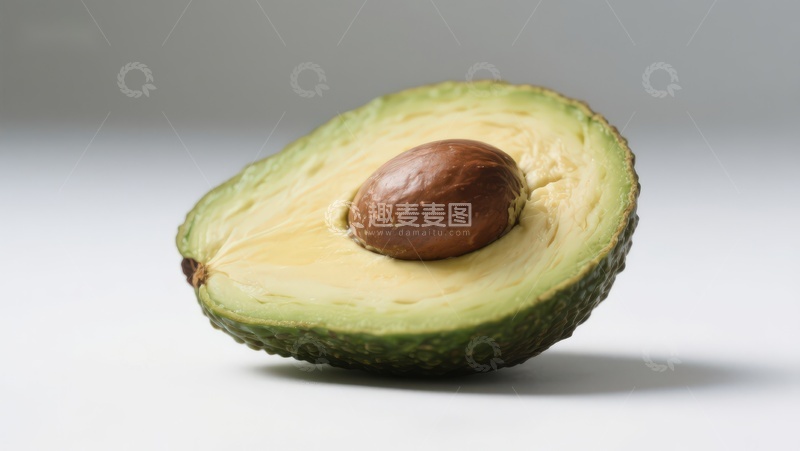 高清大图下载【趣麦麦图】切开的牛油果特写