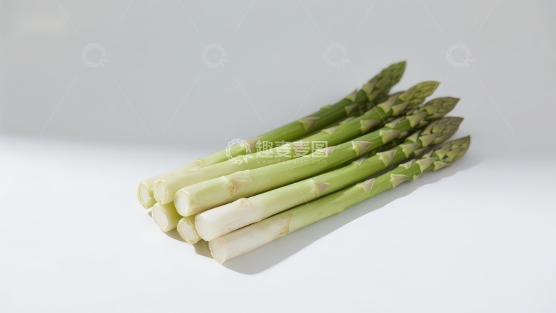 高清大图下载【趣麦麦图】新鲜芦笋特写