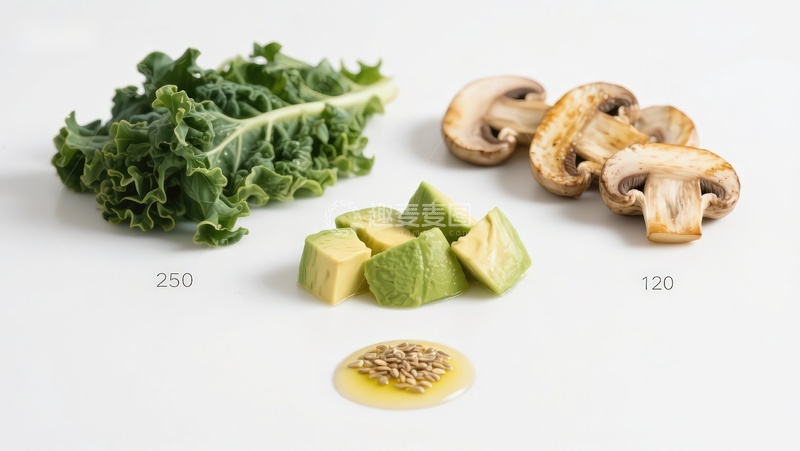 高清大图下载【趣麦麦图】新鲜蔬菜与食材组合