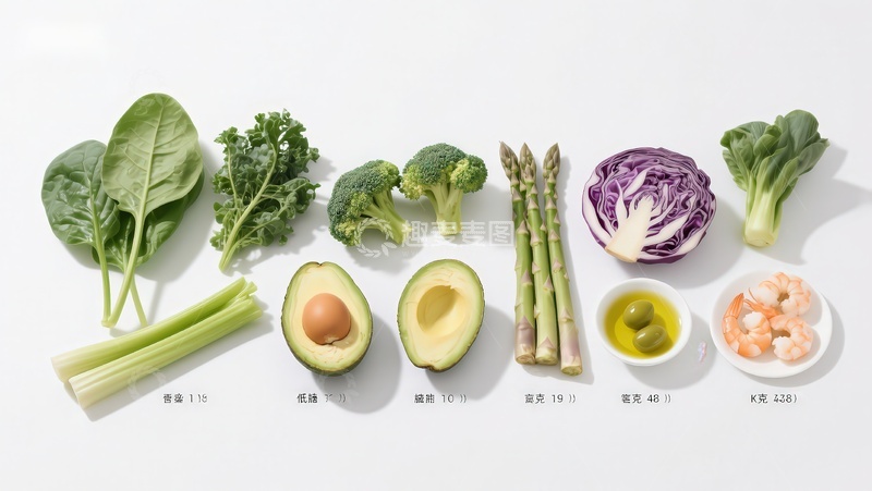 高清大图下载【趣麦麦图】多种新鲜蔬菜与食材展示