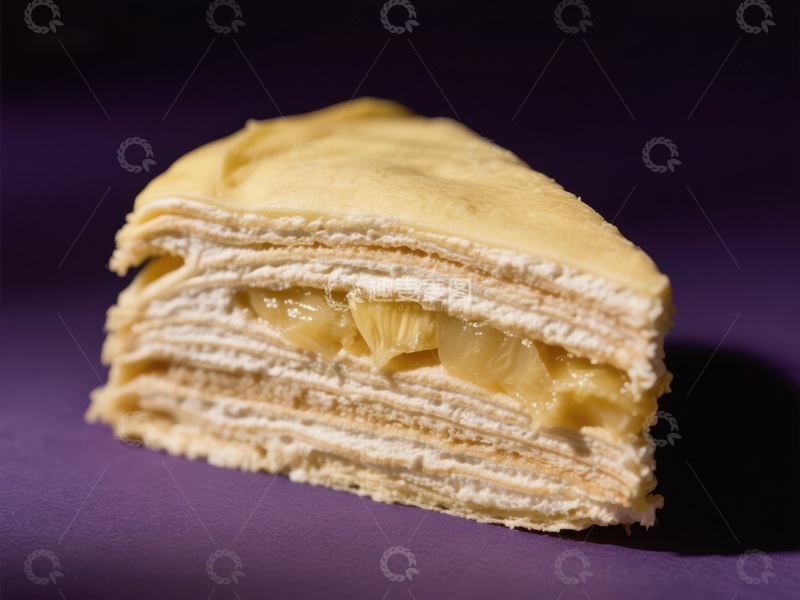 高清大图下载【趣麦麦图】千层酥饼，奶油夹心