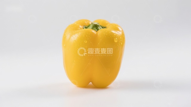 黄色甜椒特写