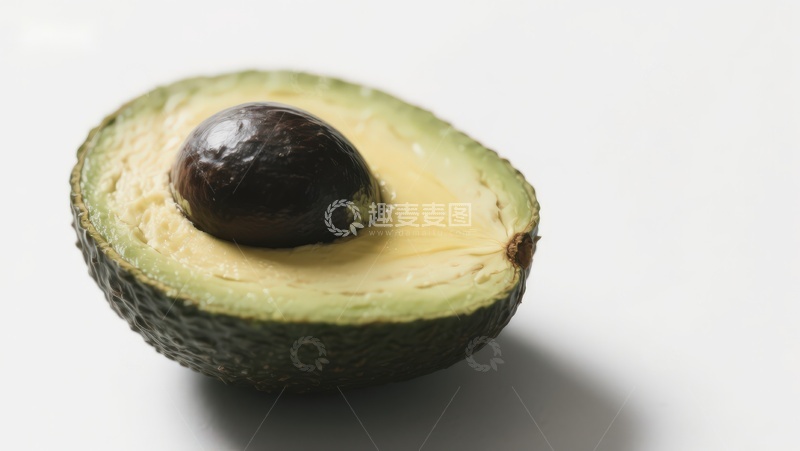 高清大图下载【趣麦麦图】切开的牛油果特写