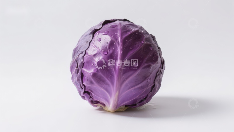 高清大图下载【趣麦麦图】紫甘蓝特写