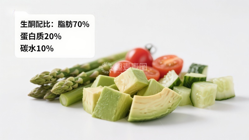 高清大图下载【趣麦麦图】生酮饮食食材搭配展示